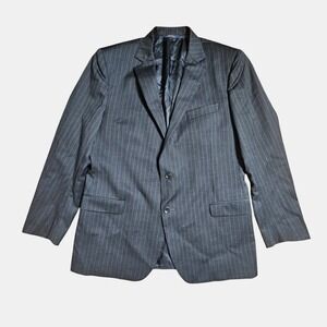 Brooks Brothers 1818 Fitzgerald Pinstripe Blazer Suit‎ Jacket 44 R Old Money